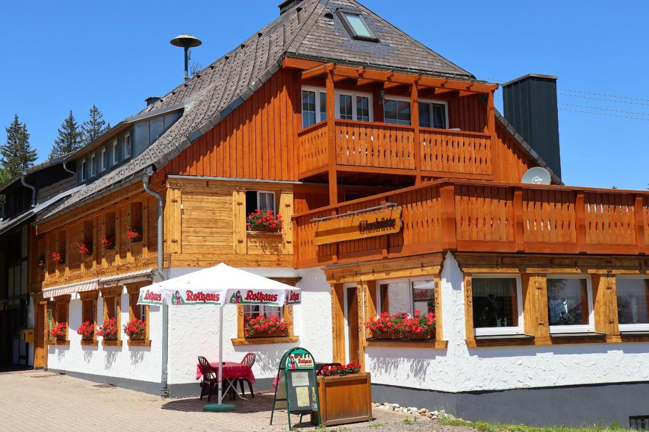 Höhenpension Glashütte Bed&Breakfast Frühstückspension Hotel GARNI Bonndorf Exterior foto